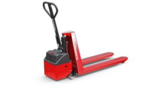 Le transpalette manuel avec levée à ciseaux M10 X/XE de Fenwick-Linde Le transpalette manuel avec levée à ciseaux M10 X/XE de Fenwick-Linde