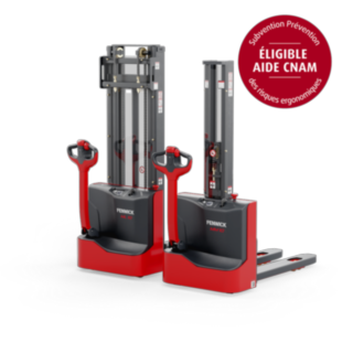 Les gerbeurs électriques ML10, MM10 et MM10i Fenwick