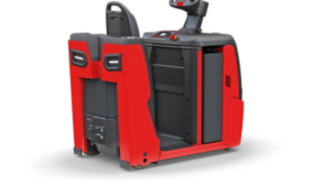 Les tracteurs électriques P40 - P60 C de Fenwick-Linde sont des véhicules de traction compacts et maniables.