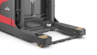 Le scanner laser du système d'avertissement d'objets Fenwick