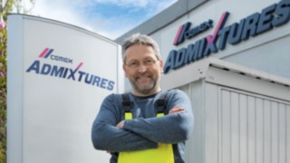 Roland Poppe, Manager Production Europe chez CEMEX Admixtures