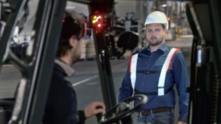 Le harnais de sécurité pour piéton Fenwick