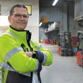 Thomas Gundel, directeur de terminal, DB Schenker Schweinfurt Thomas Gundel, directeur de terminal, DB Schenker Schweinfurt