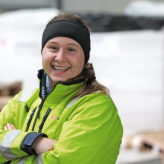 Sarah Benz, cheffe d’équipe, DB Schenker, Schweinfurt Sarah Benz, cheffe d’équipe, DB Schenker, Schweinfurt