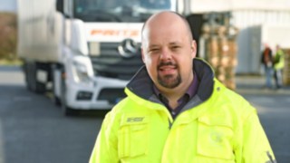 Christian Czemmel, responsable transport de détail du groupe Fritz