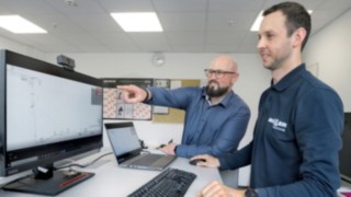 Mise en place de trois L-MATIC HD Fenwick