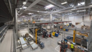 Vue du KION Regional Distribution Center