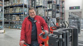 Marcel Hoffmann, logisticien de Seifert Logistics