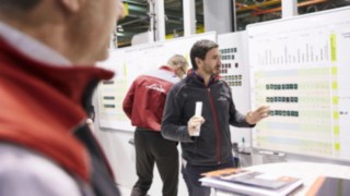 Réunion de collaborateurs du service Développement & Construction de Linde Réunion de collaborateurs du service Développement & Construction de Linde