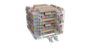 S-MATIC cube s’adapte de manière flexible aux exigences locales Le S-MATIC cube Fenwick