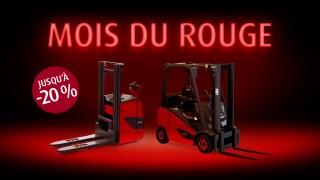 Offre Le Mois du Rouge Fenwick sur une sélection de chariots reconditionnés