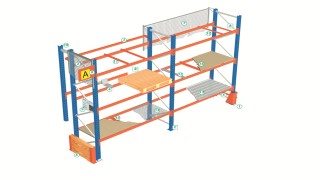 Aménagement des racks