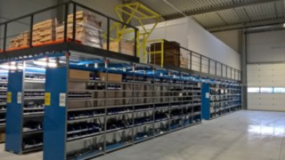 Minirack sous plateforme